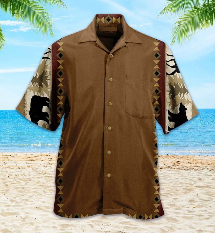 Bear And Moose Hawaiian Shirt 3D Summer Gifts