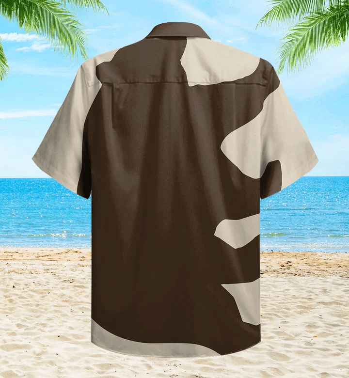 Bear Cream And Brown Trendy Hawaiian Shirt 3D Summer Gifts