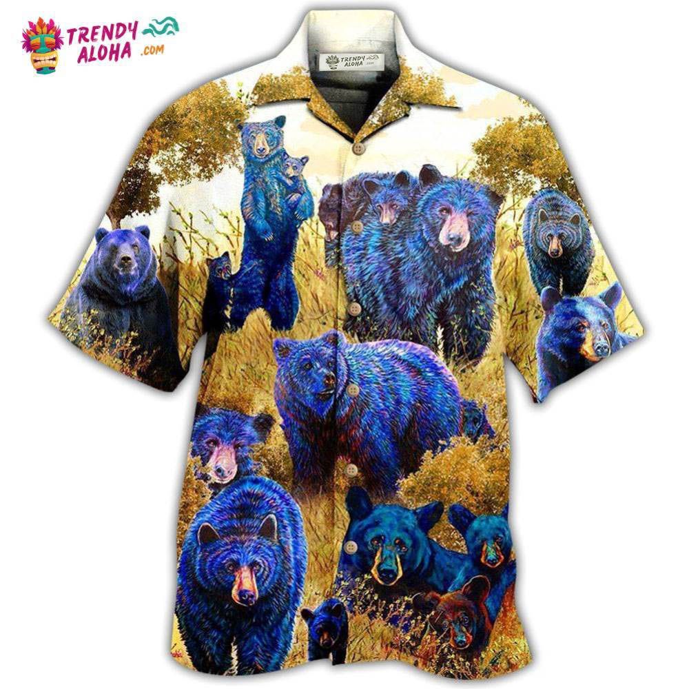 Bear Love Animals Hawaiian Shirt – Trendy Aloha