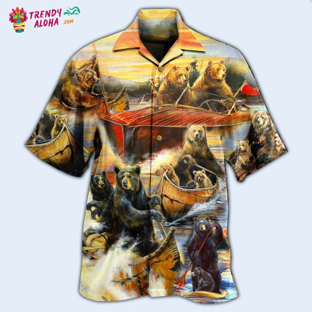 Bear Whatever Floats Your Boats And Win Hawaiian Shirt – Trendy Aloha
