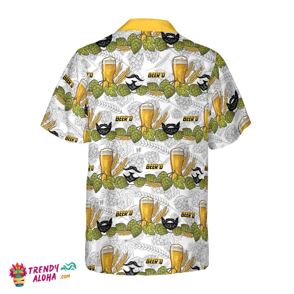 Beard Beer Hawaiian Shirt