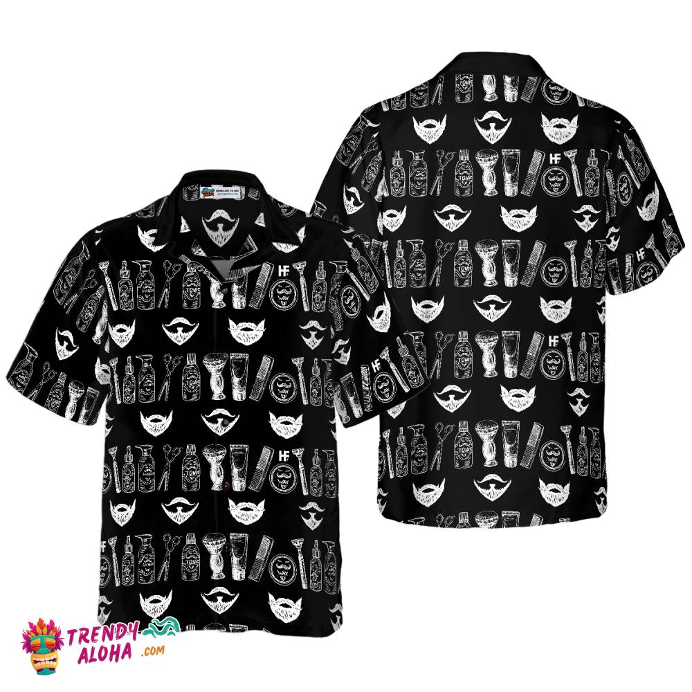 Beard Care Set Hawaiian Shirt