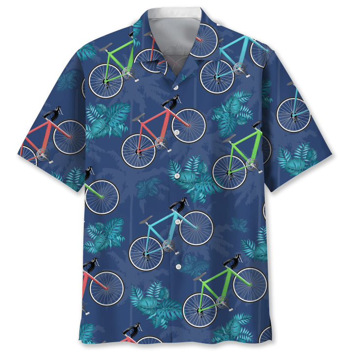 Beautiful Blue Bowling Tropical Trendy Hawaiian Shirt: Bowling Paradise Vibes