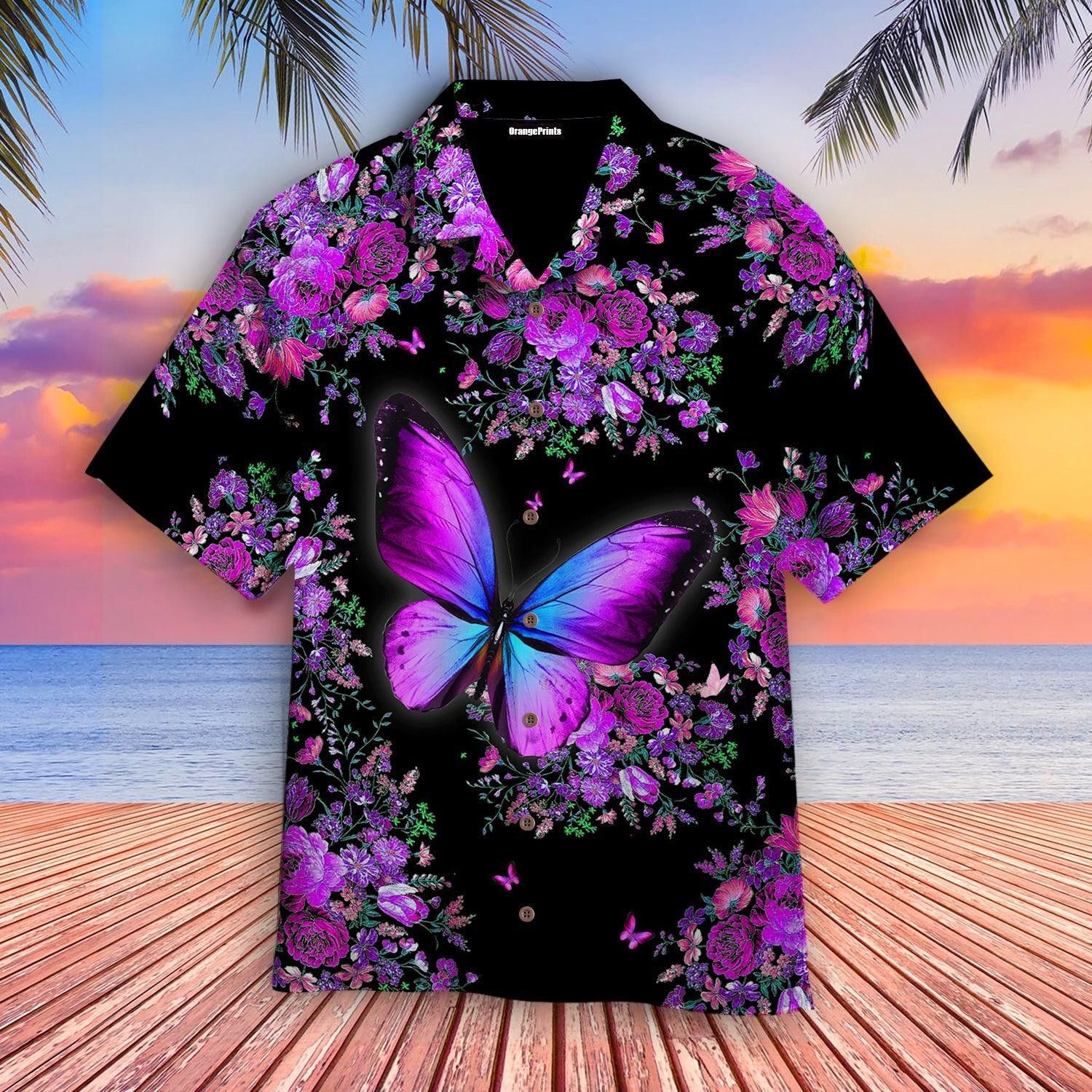 Beautiful Butterfly Trendy Hawaiian Shirt