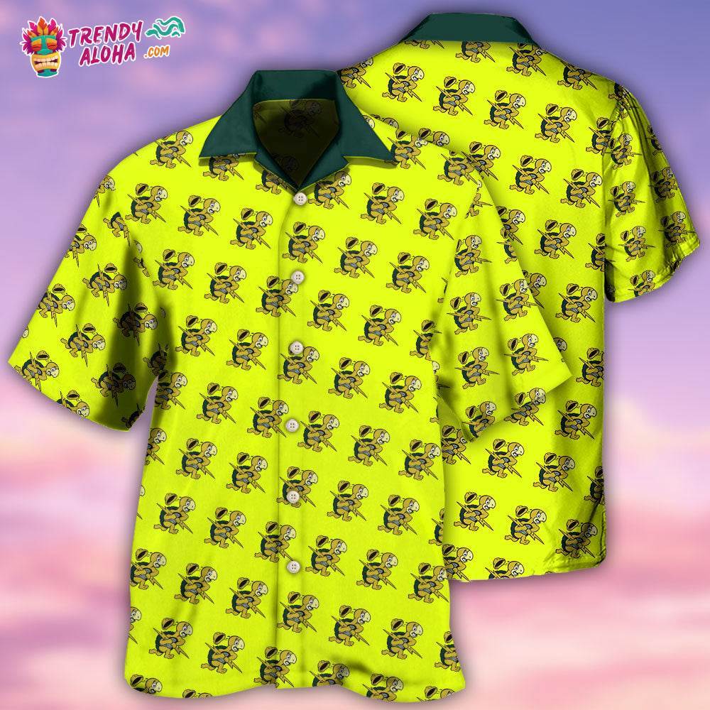 Beautiful Comic Turtle Hawaiian Shirt - Trendy Aloha - Trendy Aloha
