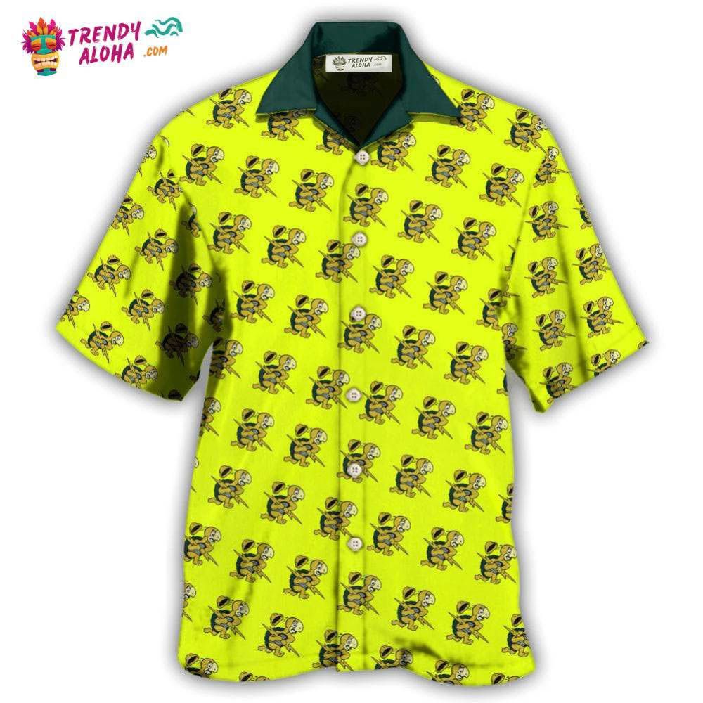 Beautiful Comic Turtle Hawaiian Shirt – Trendy Aloha