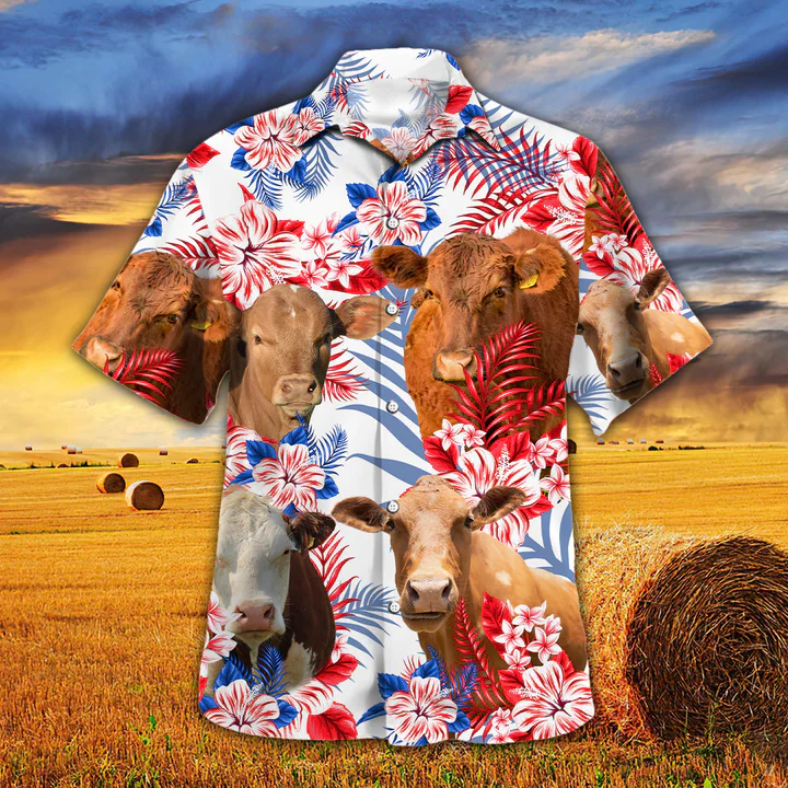 Beefmaster Cattle Lovers American Flag Trendy Hawaiian Shirt, Cow Trendy Hawaiian Shirt Vintage Flower, Trendy Hawaiian Shirt Men, Trendy Hawaiian Shirt Women Beefmaster Cattle Lovers American Flag Trendy Hawaiian Shirt, Cow Trendy Hawaiian Shirt Vintage Flower, Trendy Hawaiian Shirt Men, Trendy Hawaiian Shirt Women