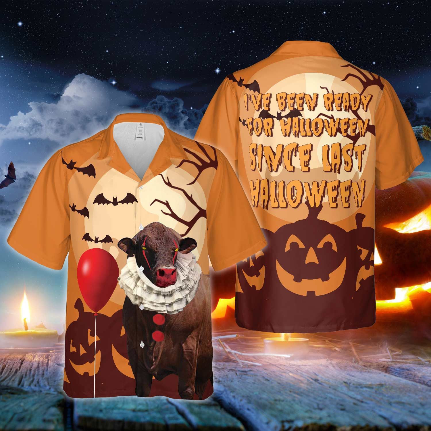 Beefmaster Has Been Ready For Halloween Hawaiian Shirt