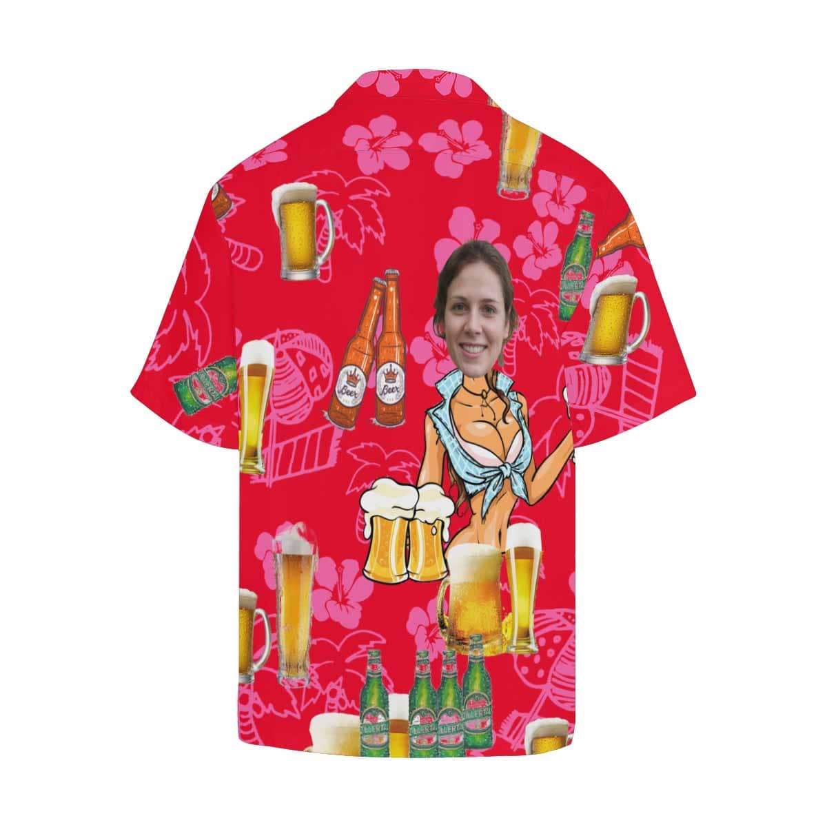 Beer Aloha Shirts Gift Personalized Hawaiian Shirts