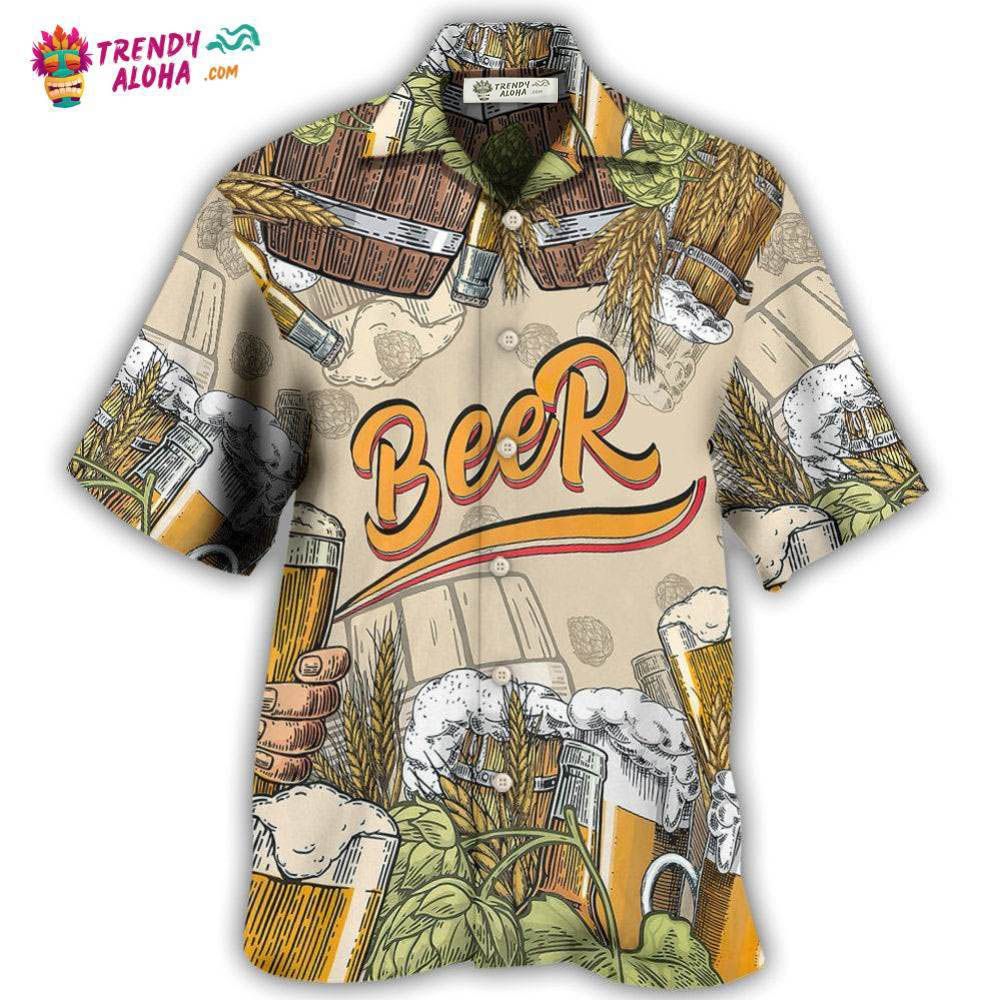 Beer Born To Drink Hawaiian Shirt – Trendy Aloha Beer Born To Drink Hawaiian Shirt – Trendy Aloha