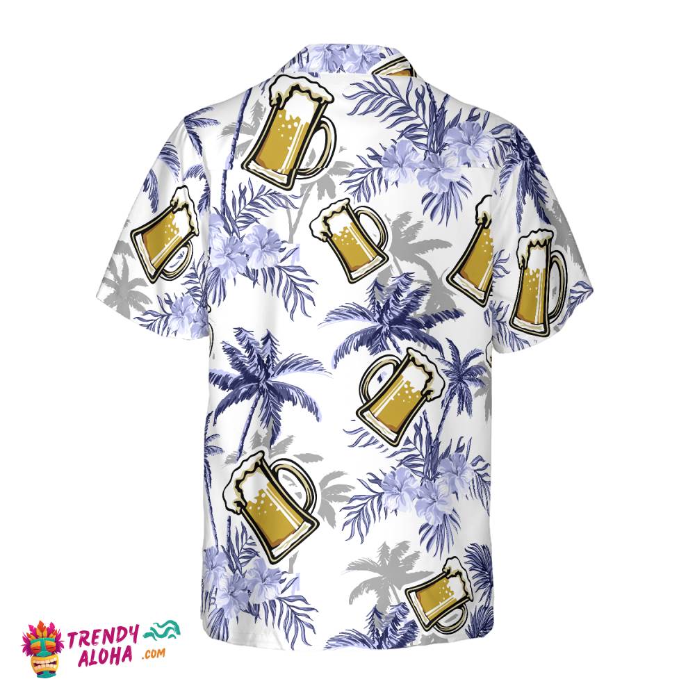 Beer Coconut Tree V1 Hawaiian Shirt