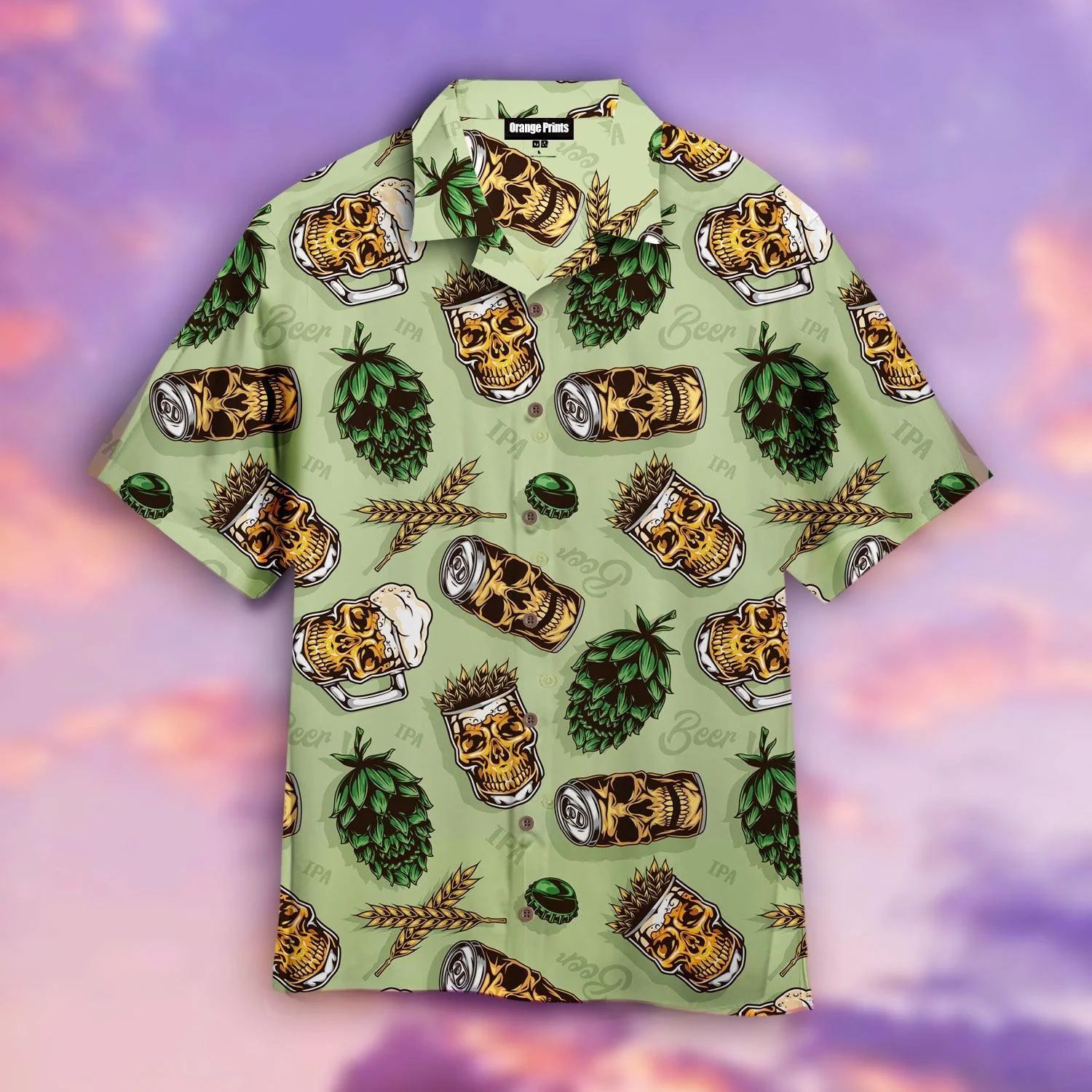 Beer Colorful Vintage Trendy Hawaiian Shirt