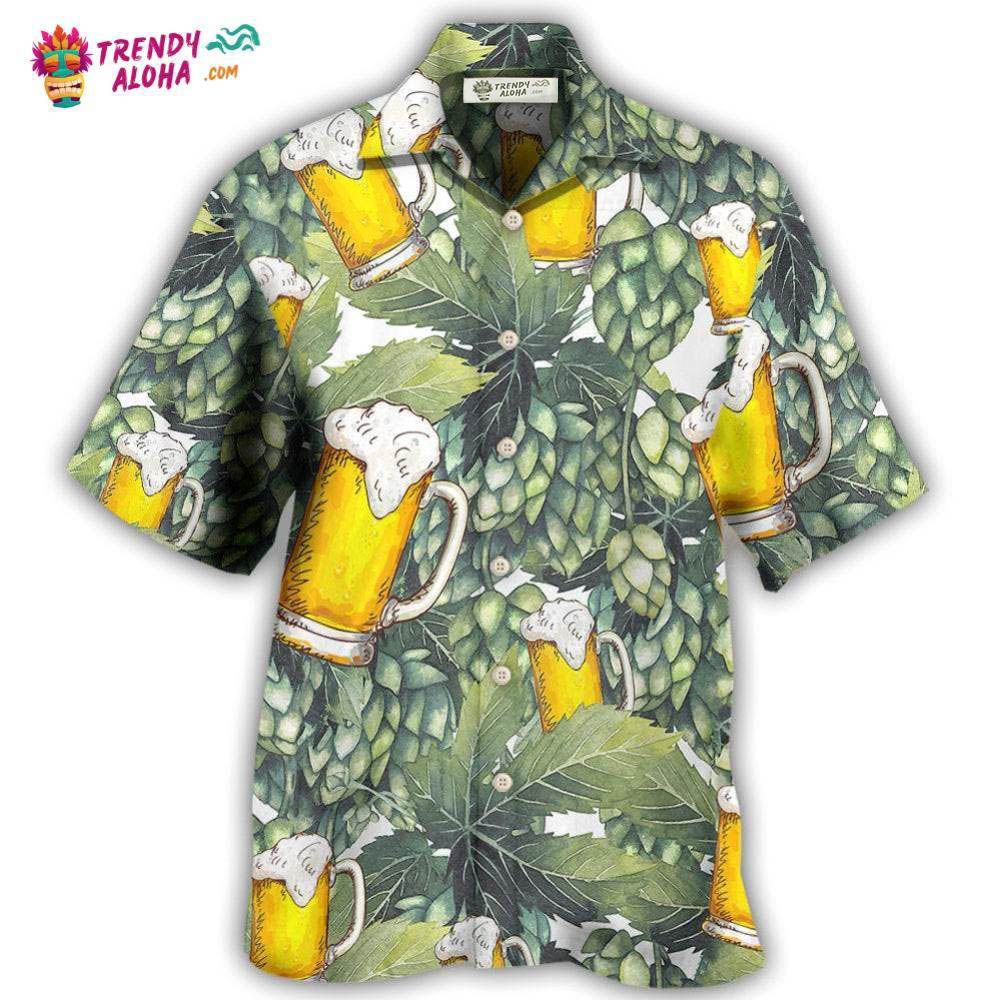 Beer Craft Beer And Hops Hawaiian Shirt – Trendy Aloha Beer Craft Beer And Hops Hawaiian Shirt – Trendy Aloha