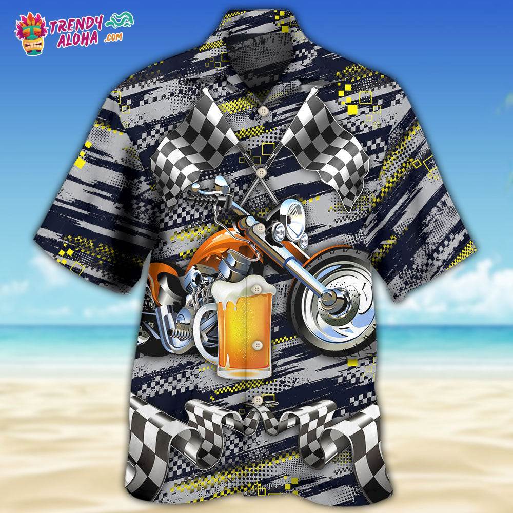 Beer I Like Beer And Motocycles And Maybe 3 People Hawaiian Shirt – Trendy Aloha