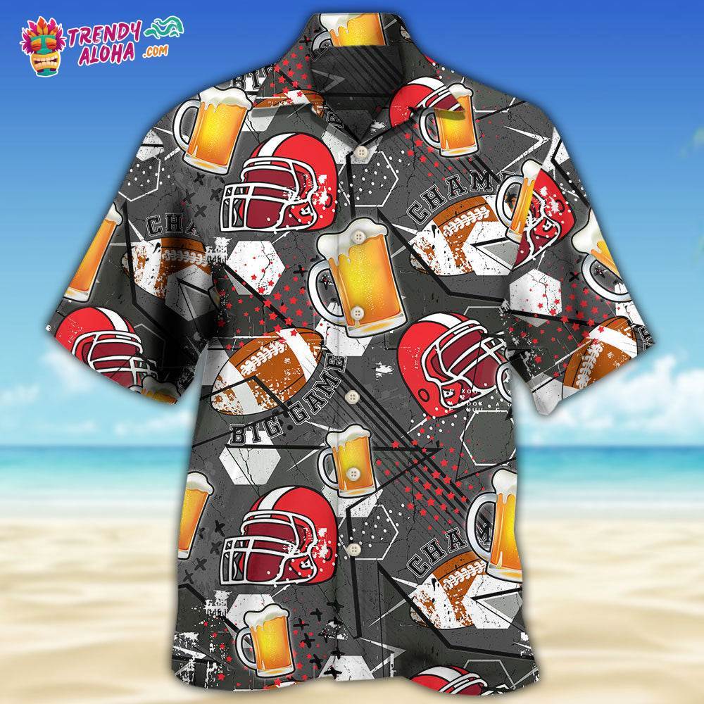 Beer I Like Beer And Rugby And Maybe 3 People Hawaiian Shirt – Trendy Aloha