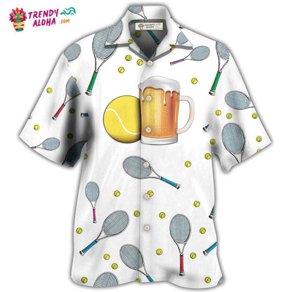 Beer I Like Beer And Tennis And Maybe 3 People Hawaiian Shirt – Trendy Aloha Beer I Like Beer And Tennis And Maybe 3 People Hawaiian Shirt – Trendy Aloha