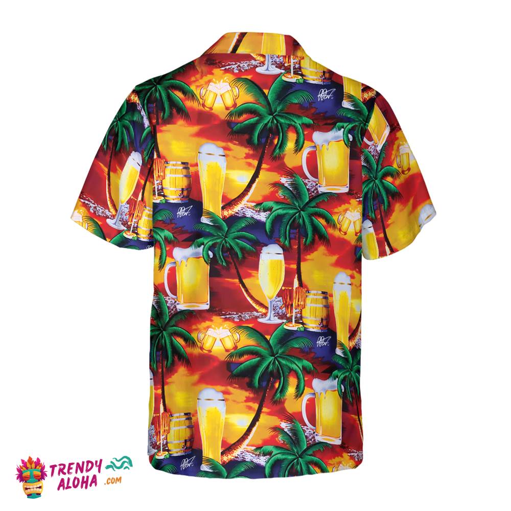 Beer In Paradise Hawaiian Shirt Hawaiian Shirt