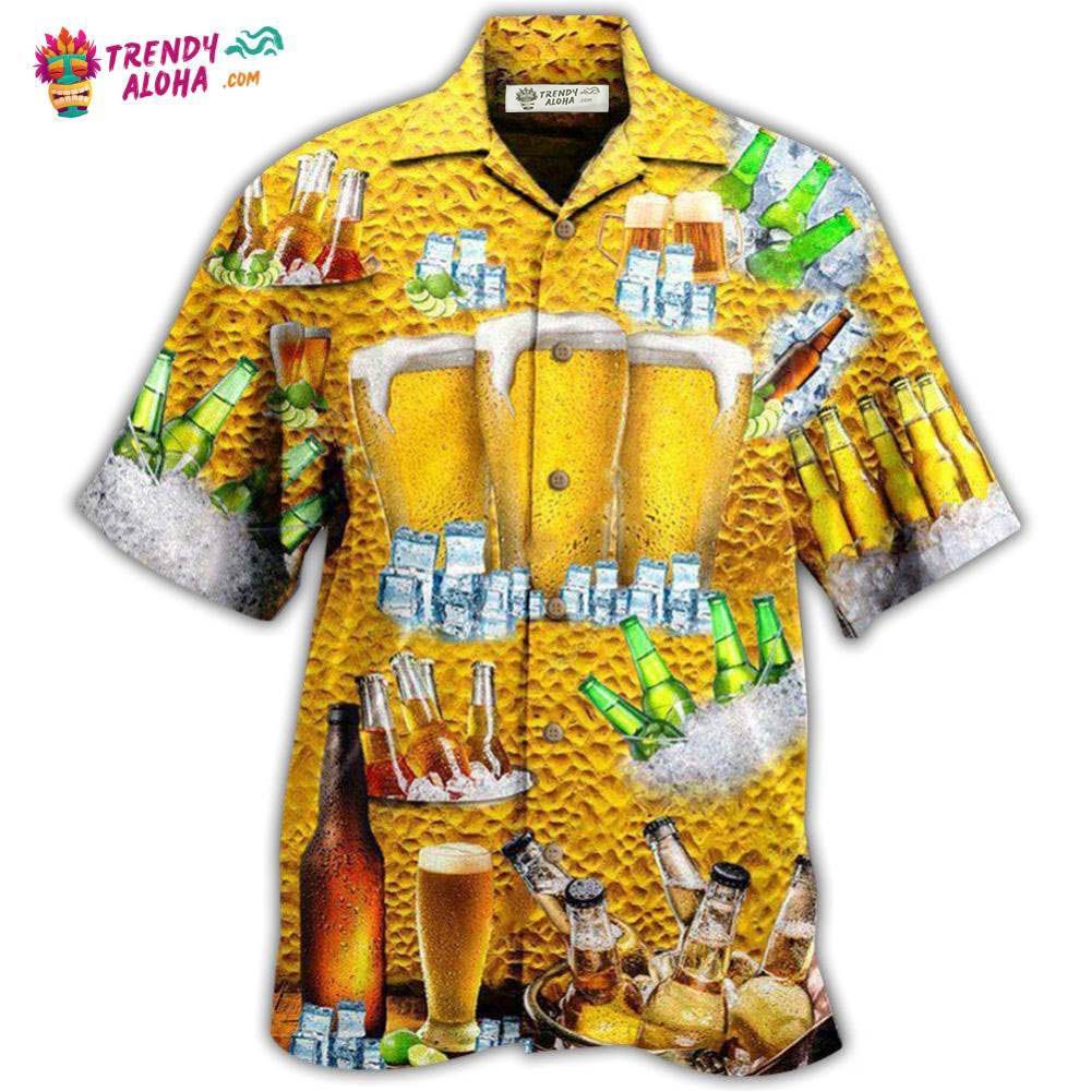 Beer Is Brewtiful Hawaiian Shirt – Trendy Aloha Beer Is Brewtiful Hawaiian Shirt – Trendy Aloha