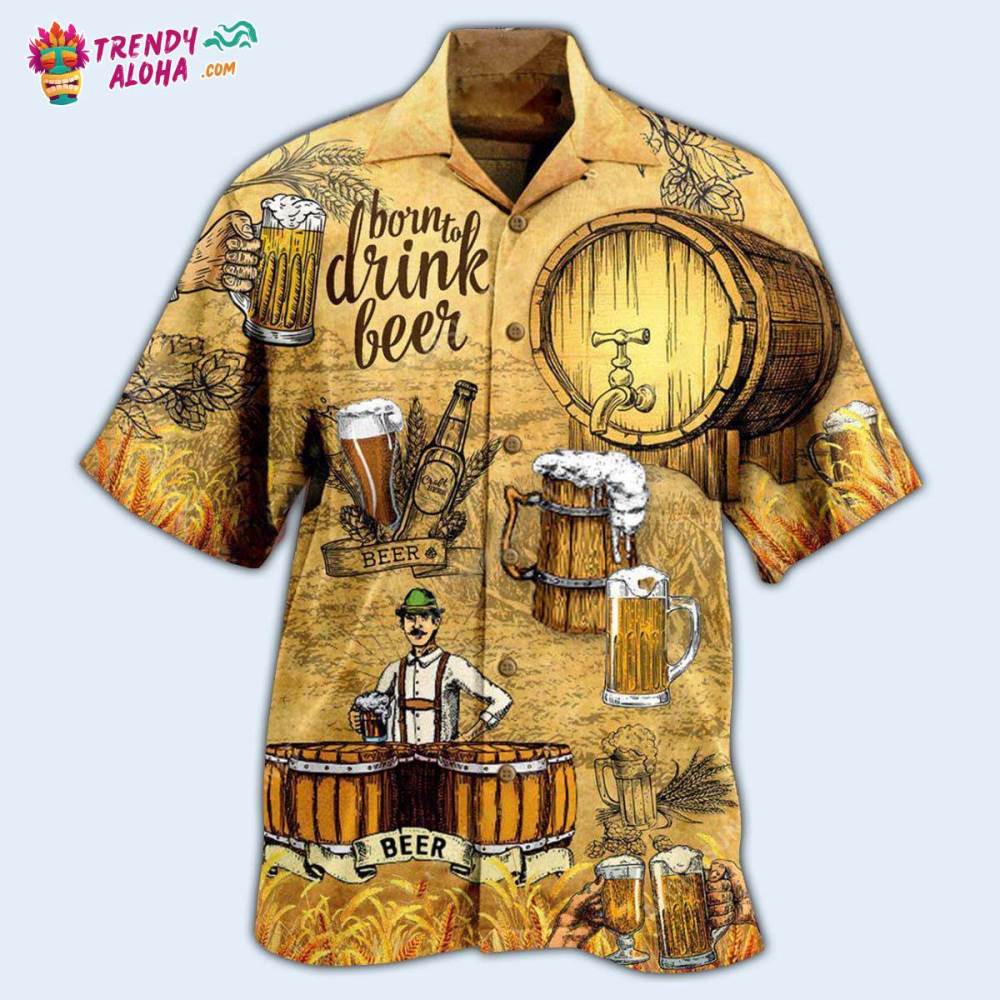 Beer Life Is Better With Beer Bow Drink Beer Hawaiian Shirt – Trendy Aloha