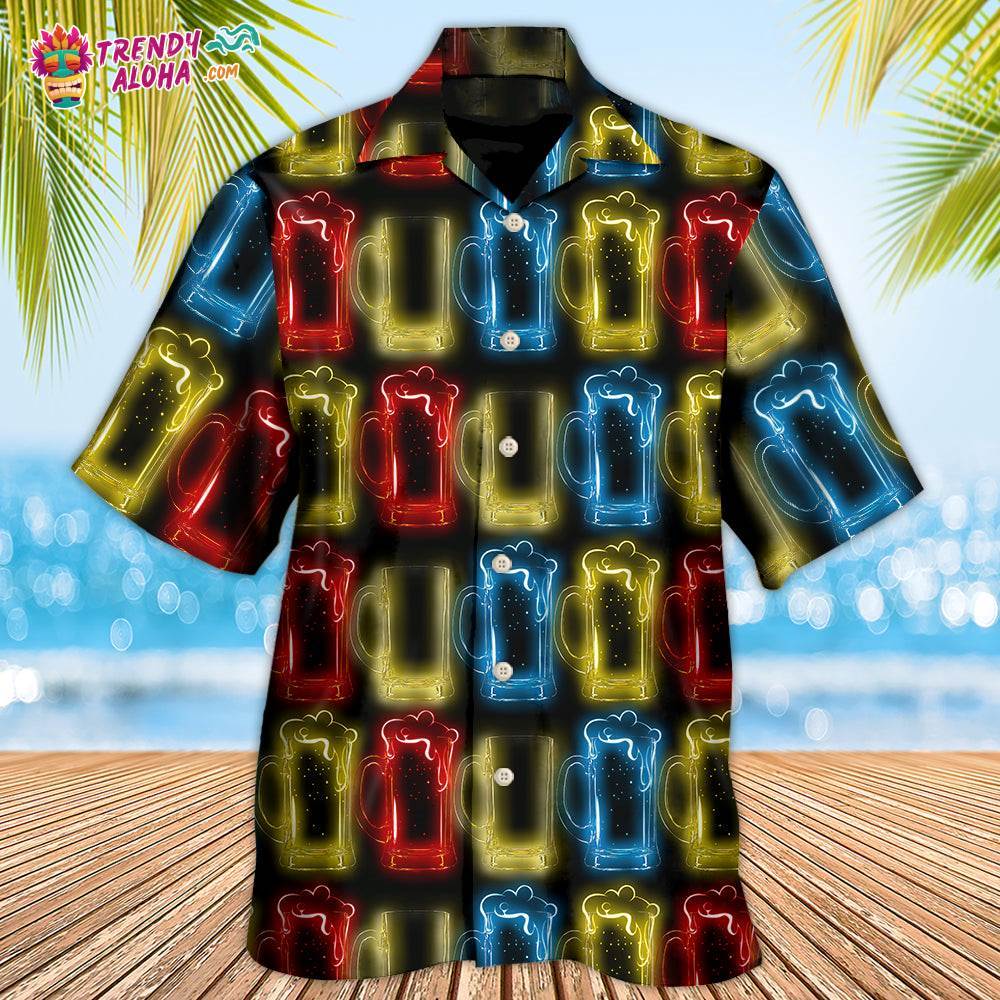 Beer Magic Water For Fun People Hawaiian Shirt – Trendy Aloha