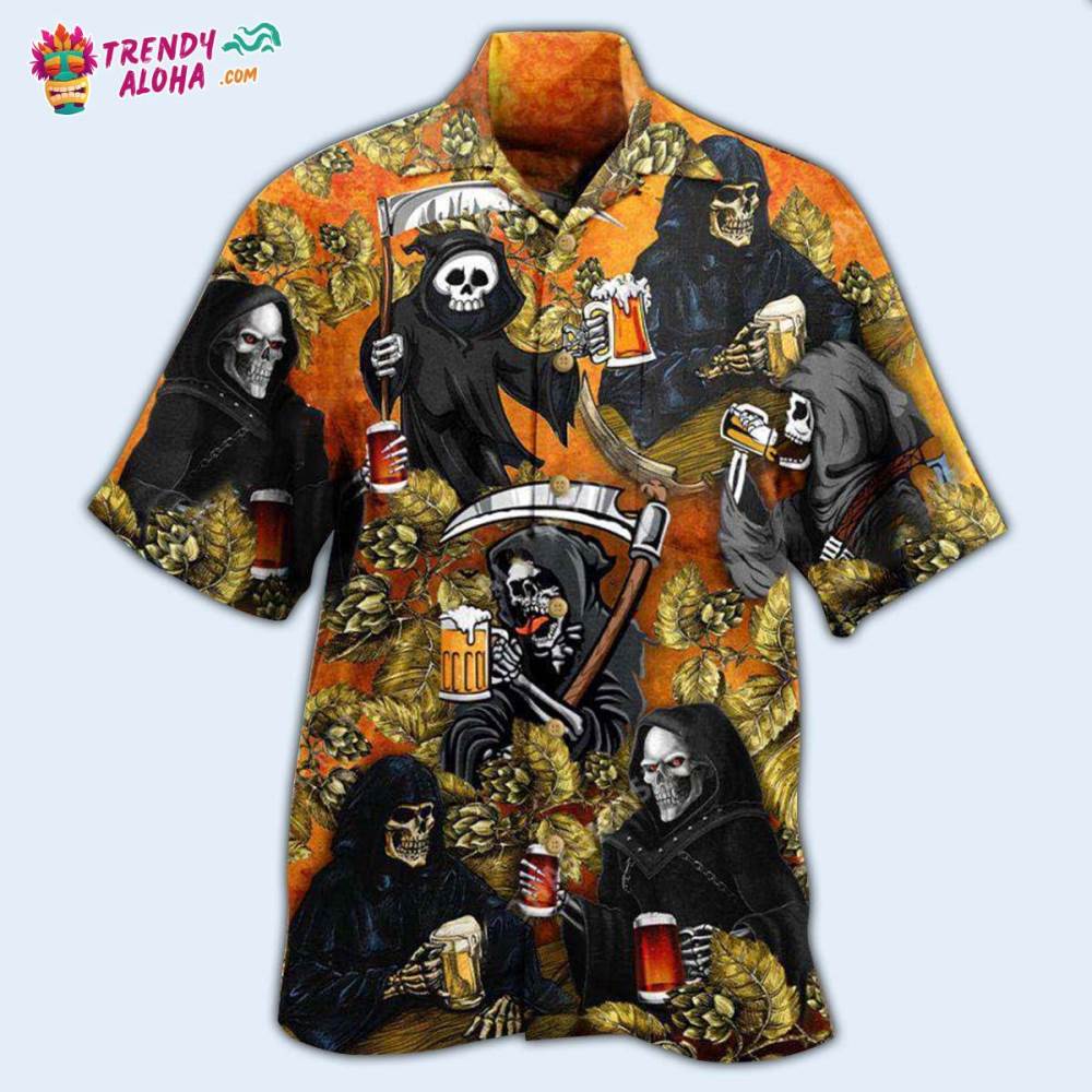 Beer Relax I Am Just Here For The Beer Hawaiian Shirt – Trendy Aloha
