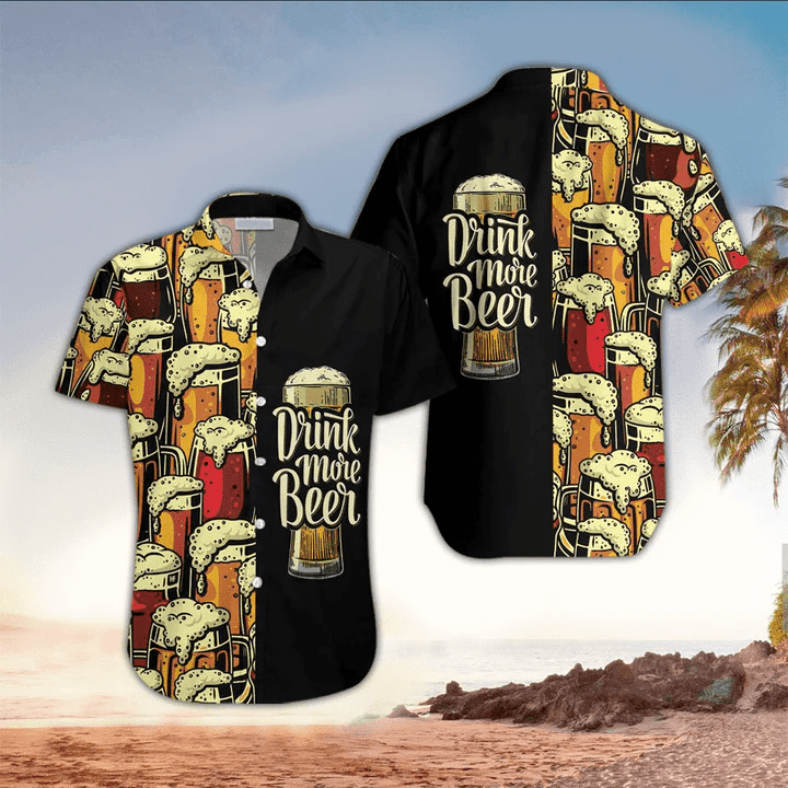 Beer Trendy Hawaiian Shirt, Mens Trendy Hawaiian Shirt For Beer Lover, Trendy Hawaiian Shirt For Men