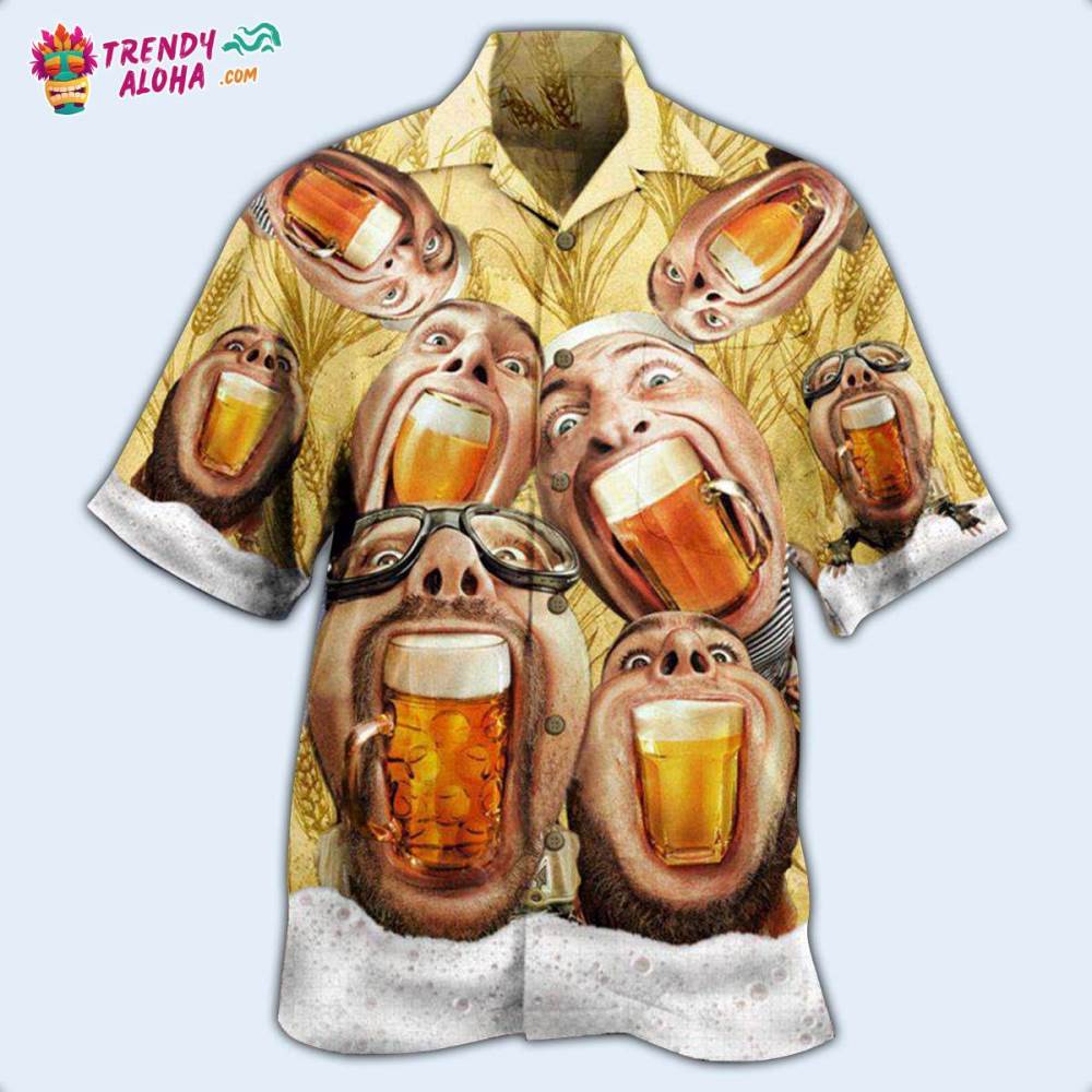 Beer Wish You Were Beer Hawaiian Shirt – Trendy Aloha