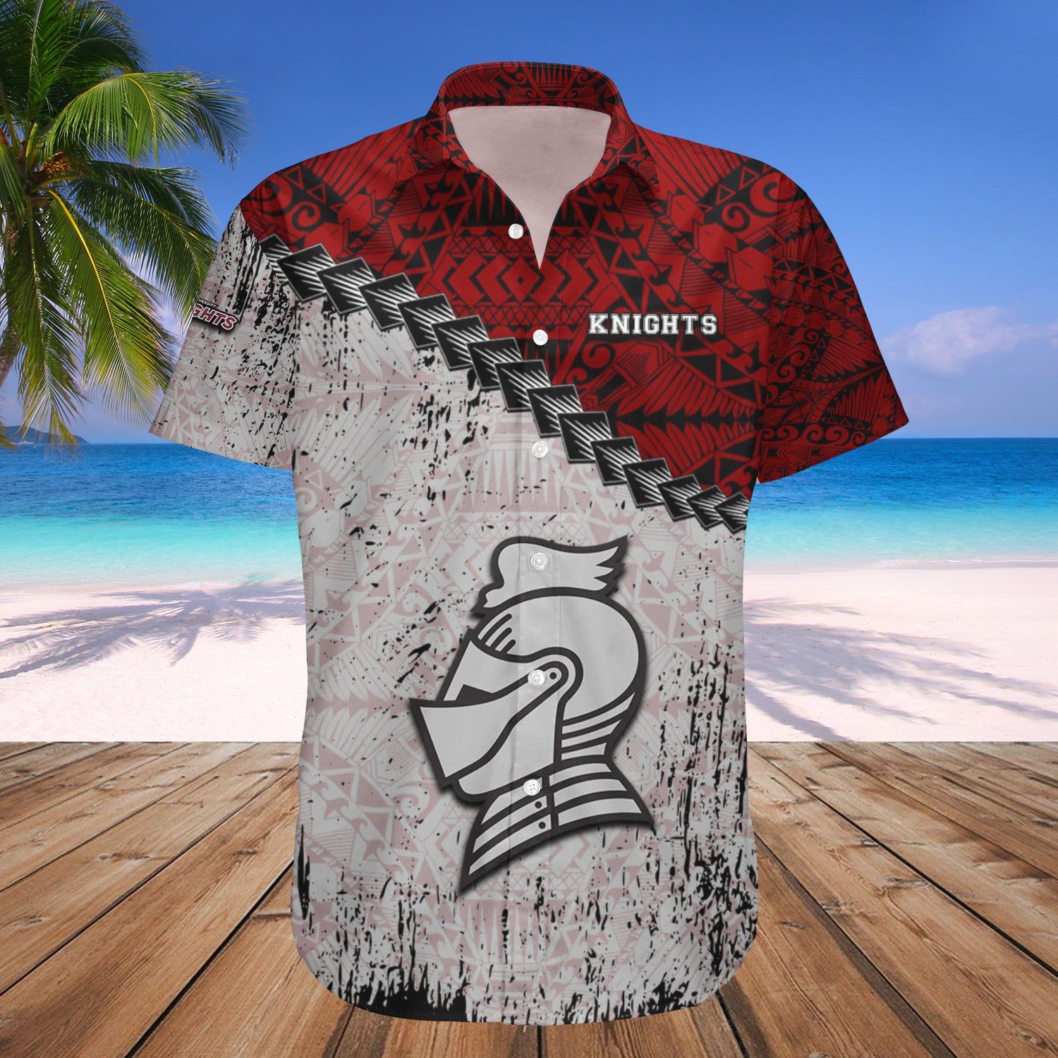 Bellarmine Knights Hawaii Shirt Grunge Polynesian Tattoo – NCAA