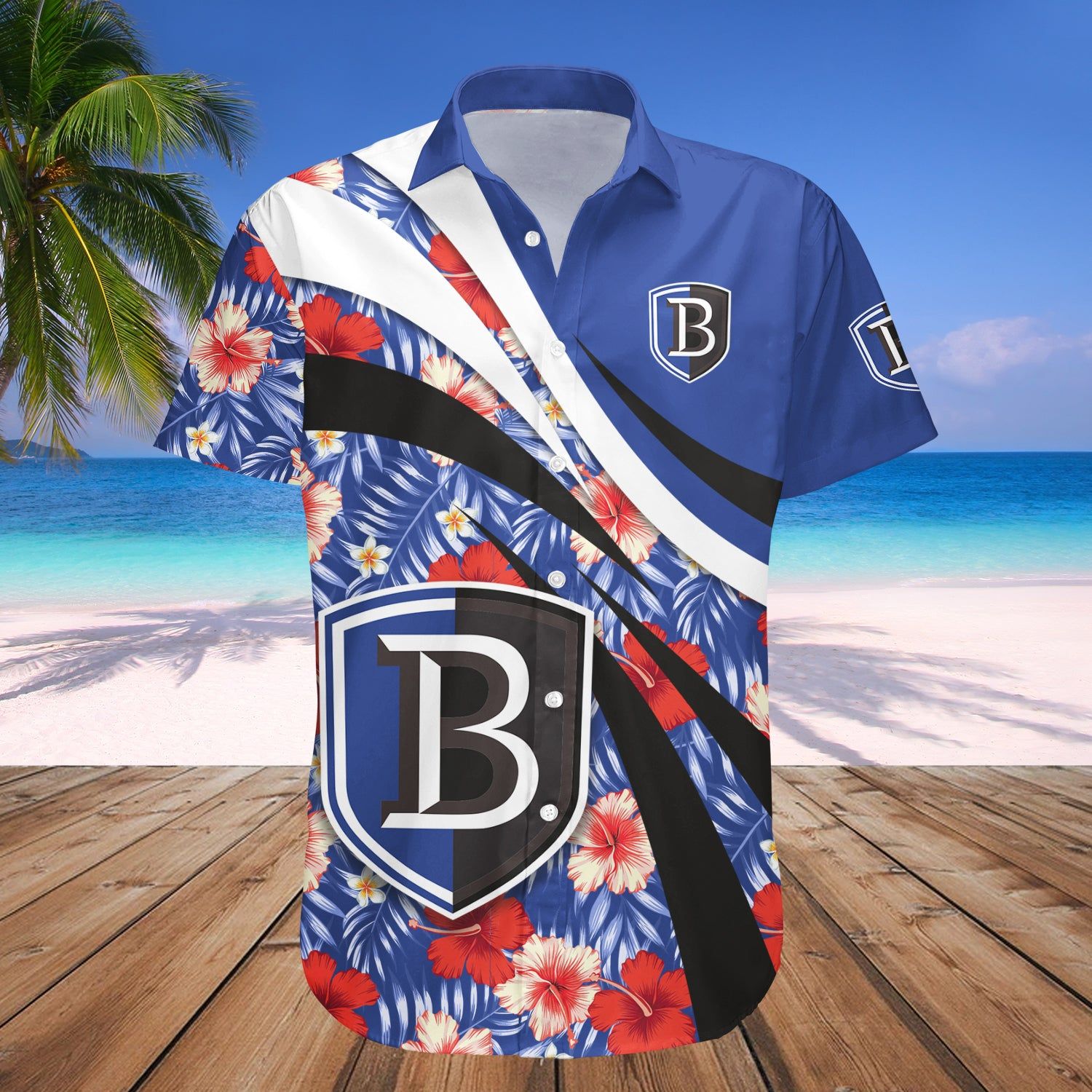 Bentley Falcons Hawaii Shirt Hibiscus Sport Style – NCAA