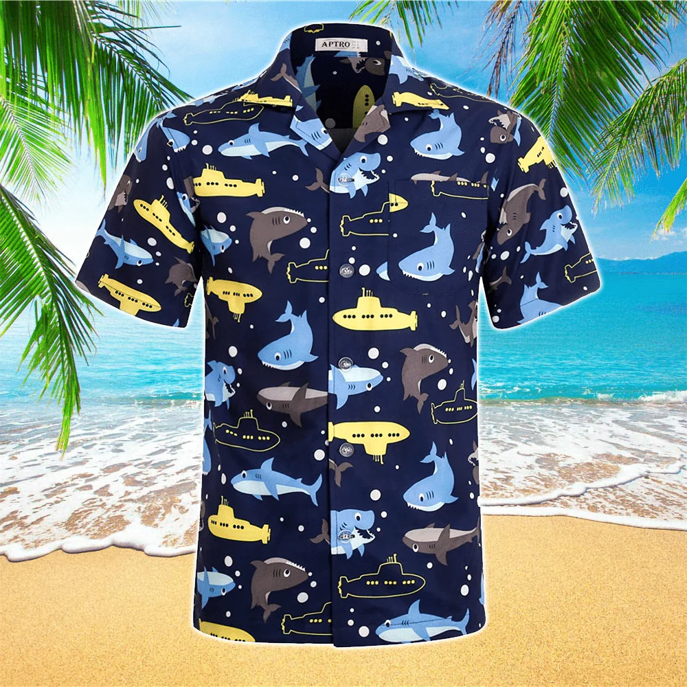 Best Shark Trendy Hawaiian Shirt, Perfect Trendy Hawaiian Shirt For Shark Lover