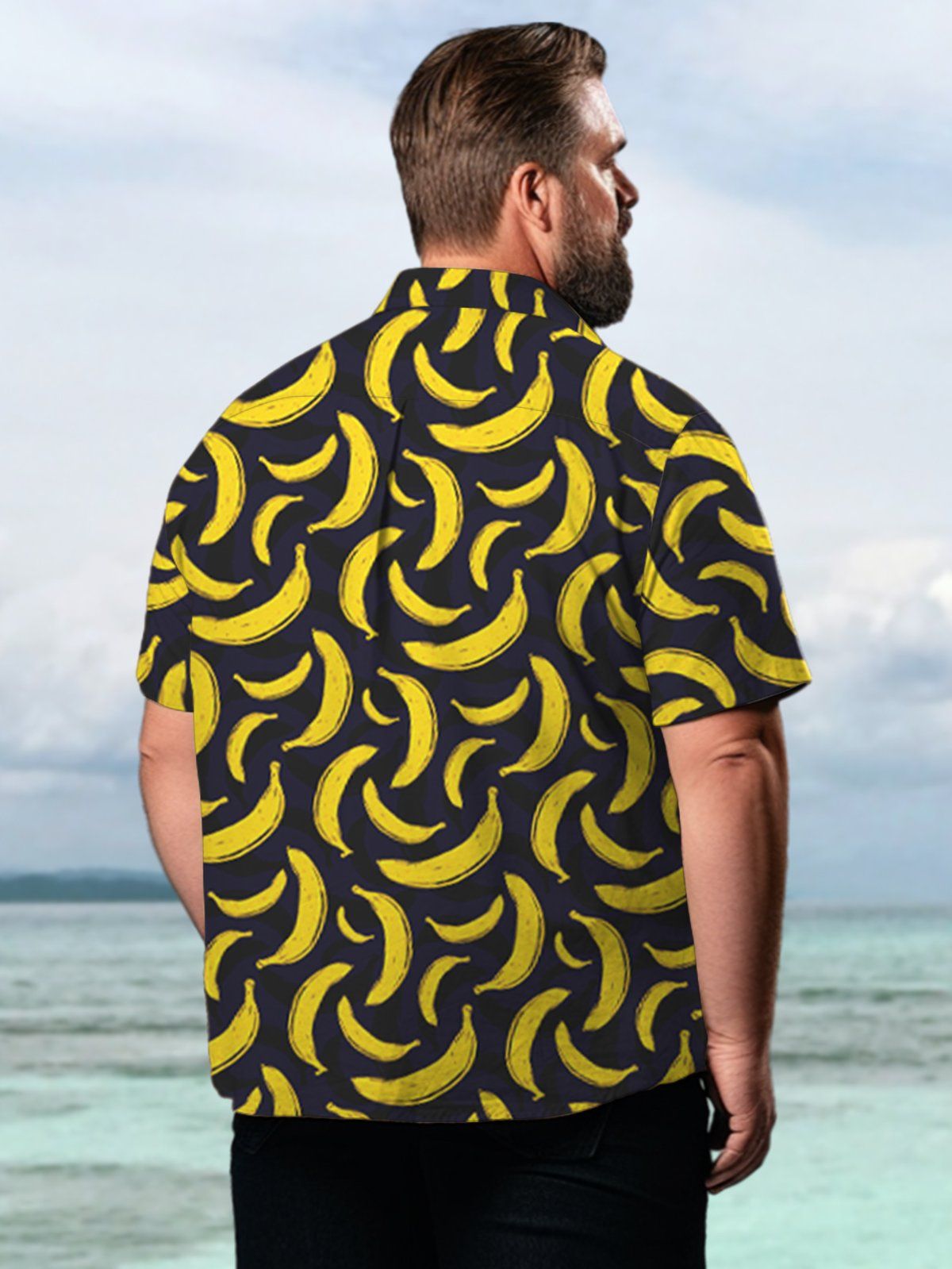 Big & Tall Hawaii Banana Shirts Design 01