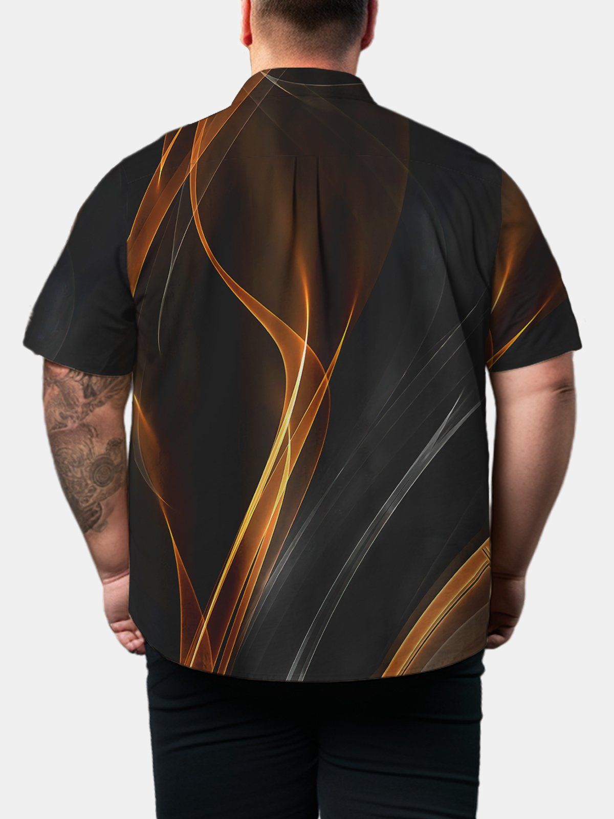 Big & Tall Hawaii Coconut Tree Artistic Quick Drying Shirts Design 05