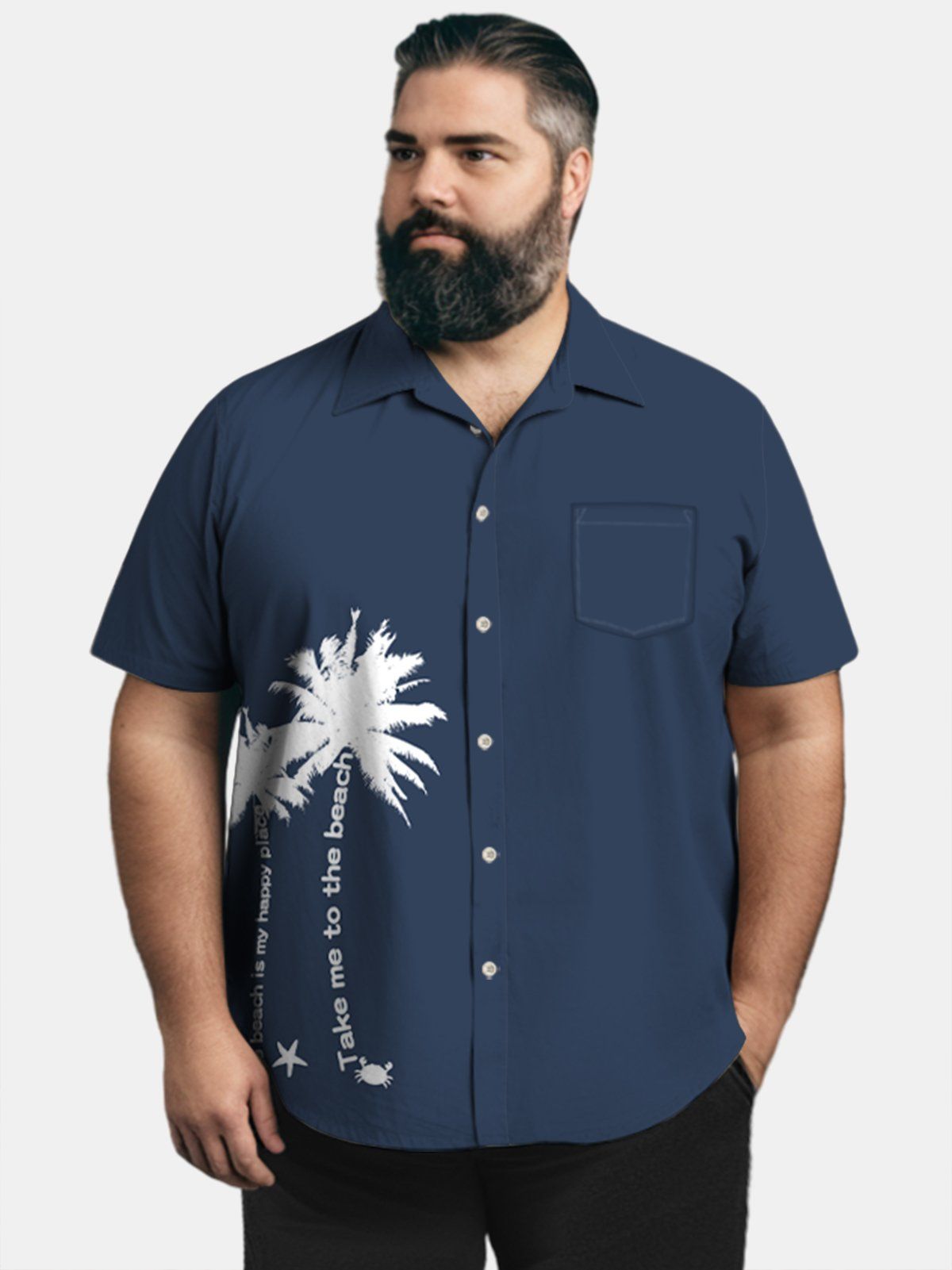 Big & Tall Hawaii Coconut Tree Quick Drying Shirts Design 02 Big & Tall Hawaii Coconut Tree Quick Drying Shirts Design 02