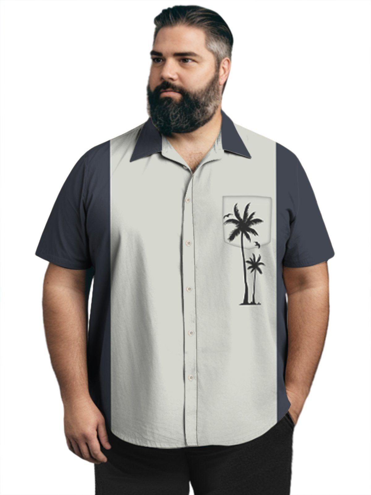Big & Tall Hawaii Coconut Tree Shirt Big & Tall Hawaii Coconut Tree Shirt