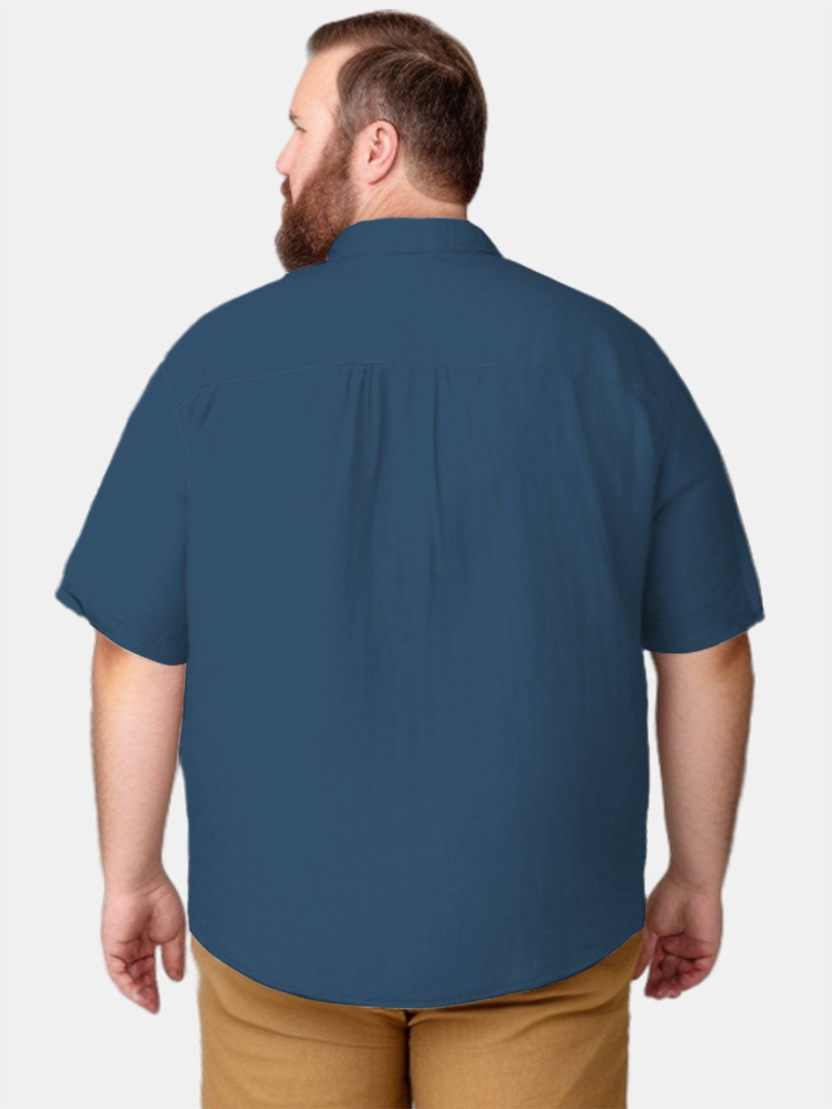 Big & Tall Hawaii Hibiscus Flower Coconut Tree Shirt