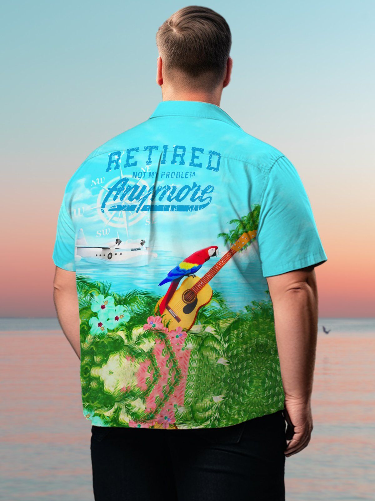 Big & Tall Hawaii Leisure Vacation Shirt