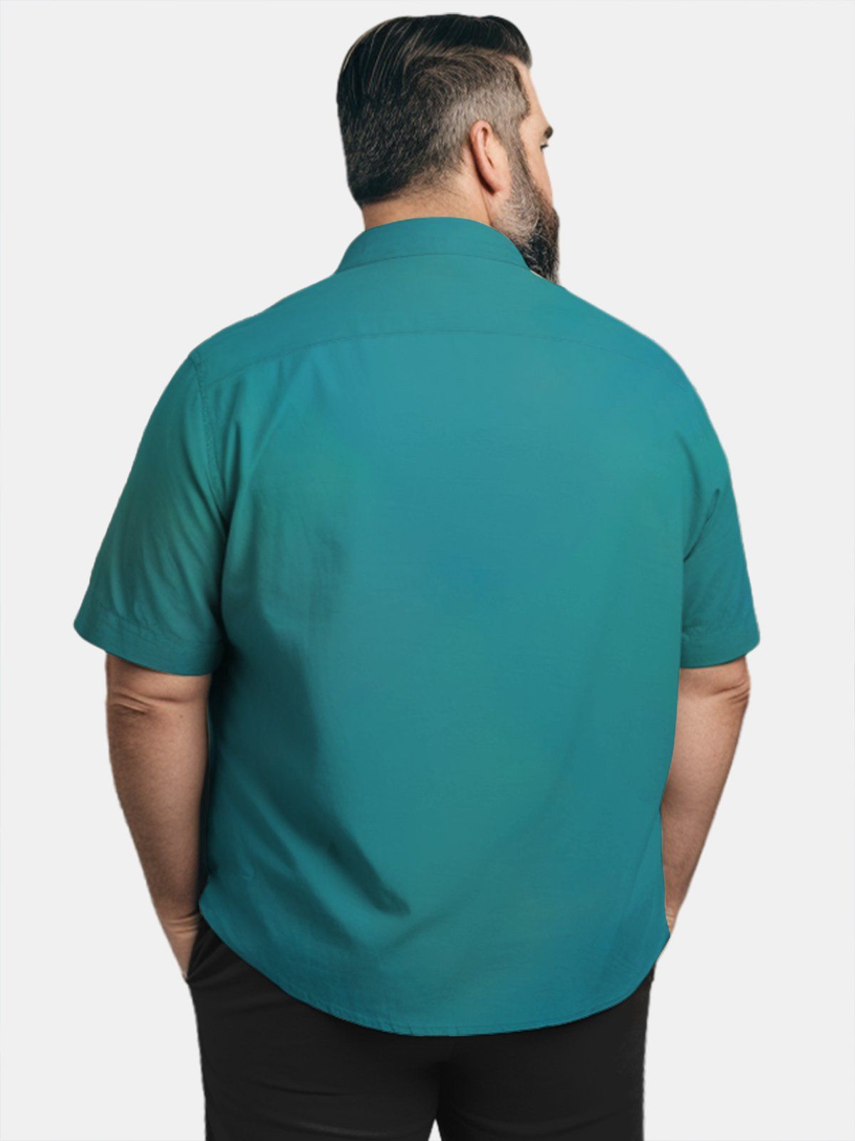 Big & Tall Hawaii Lemon Free Seersucker Shirt