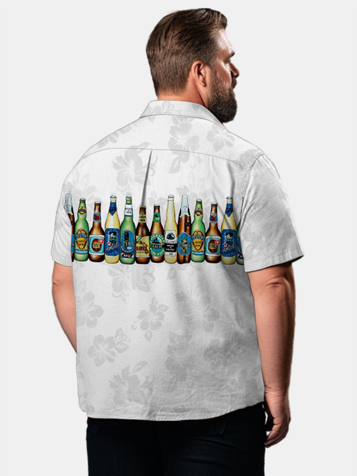 Big & Tall Hawaii Party Free Seersucker Shirt