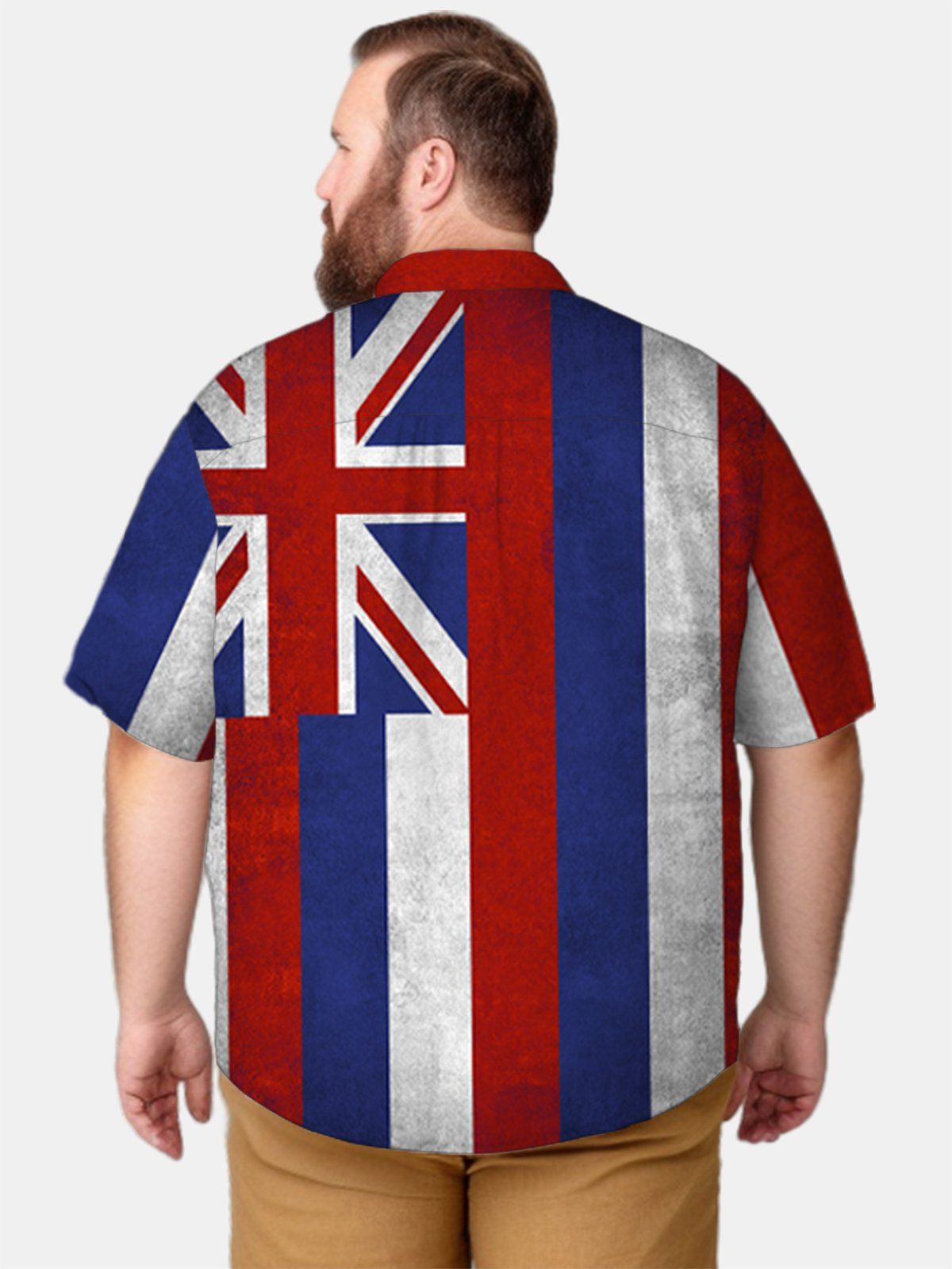 Big & Tall Hawaii State Flag Shirt