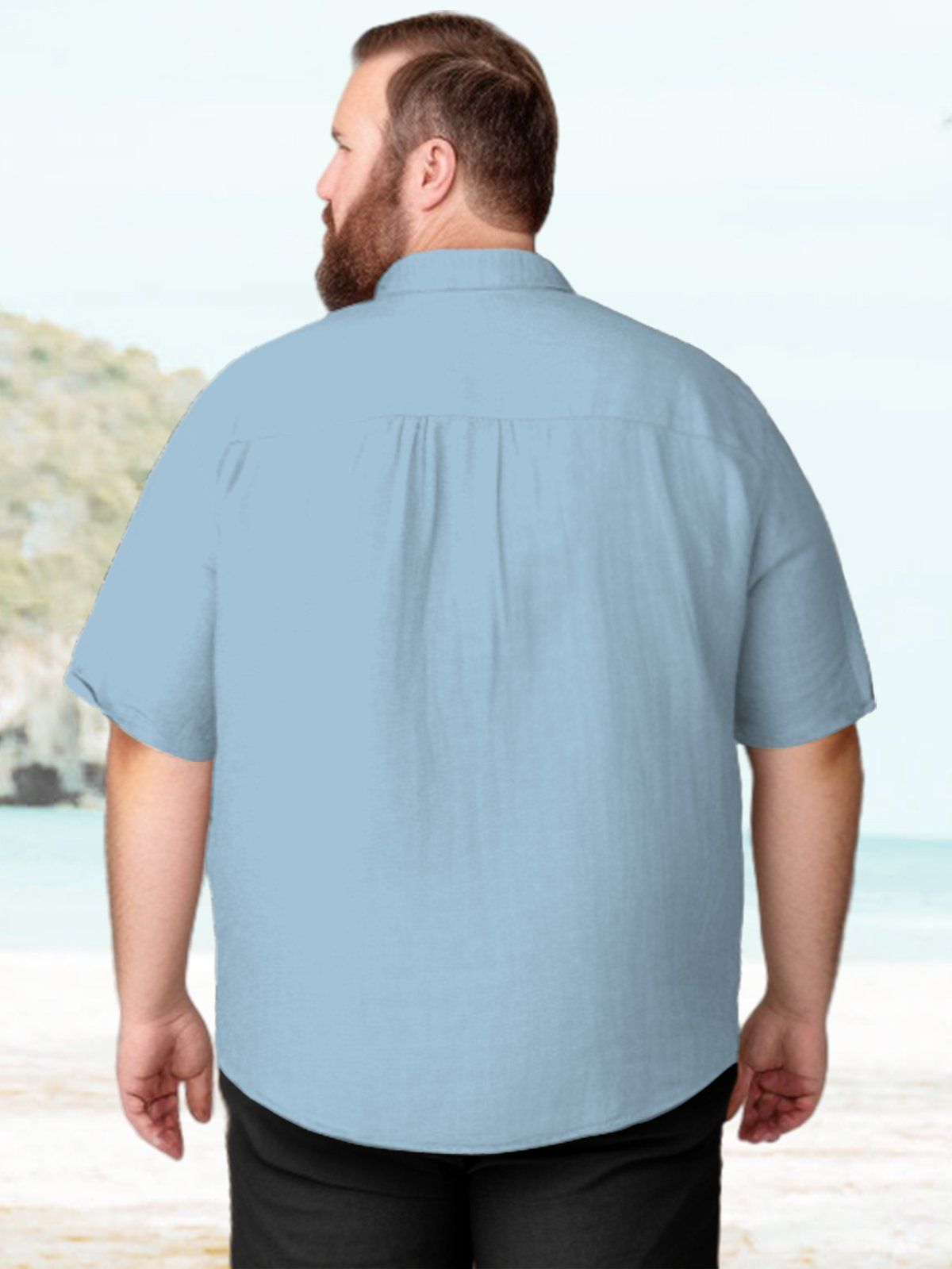 Big & Tall Hawaiian Art Dye Parrot Shirts Design 01