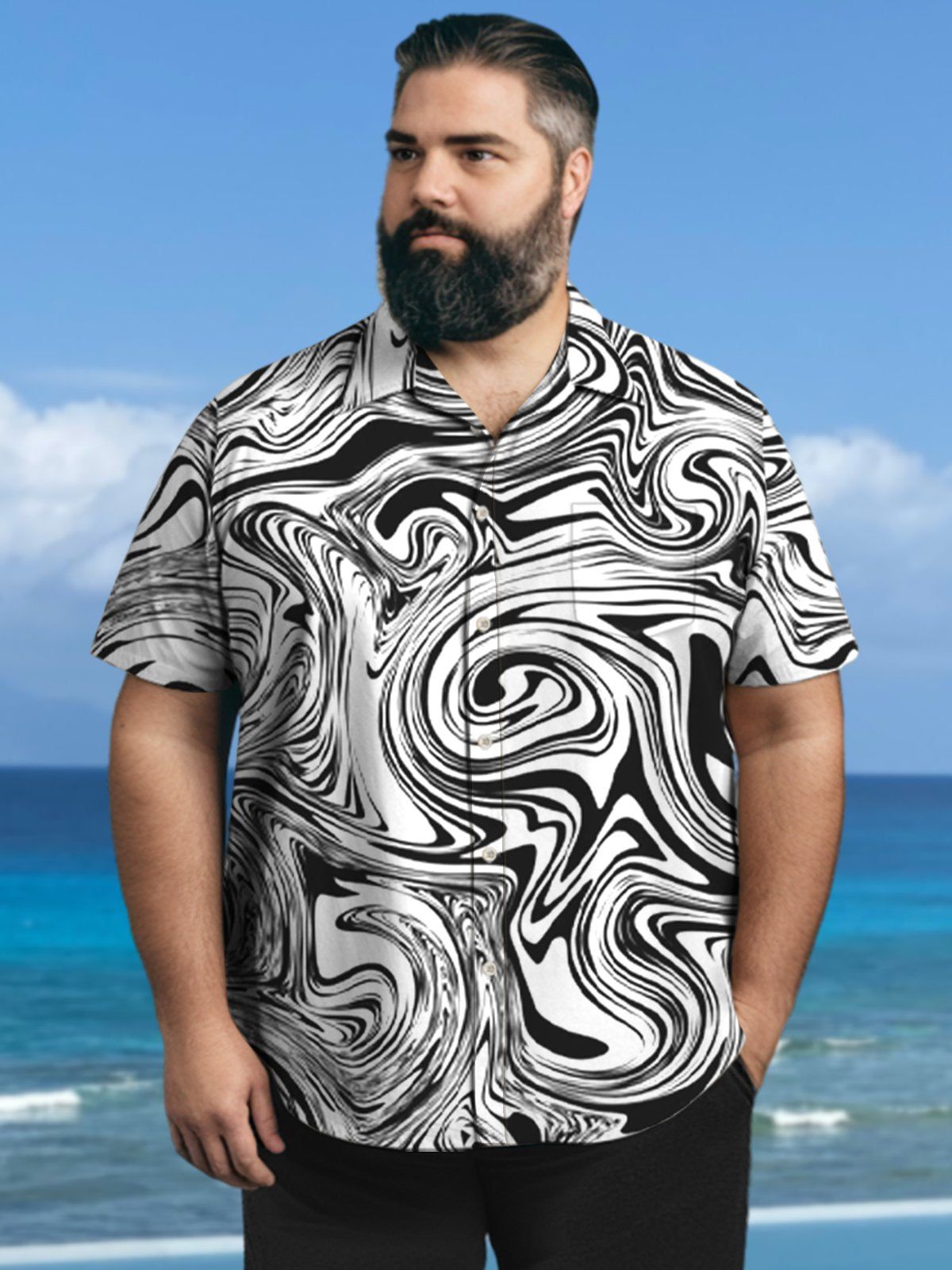 Hawaiian Shirt Beach Wear For Fat Guys Save Big On Bulk Big Mens