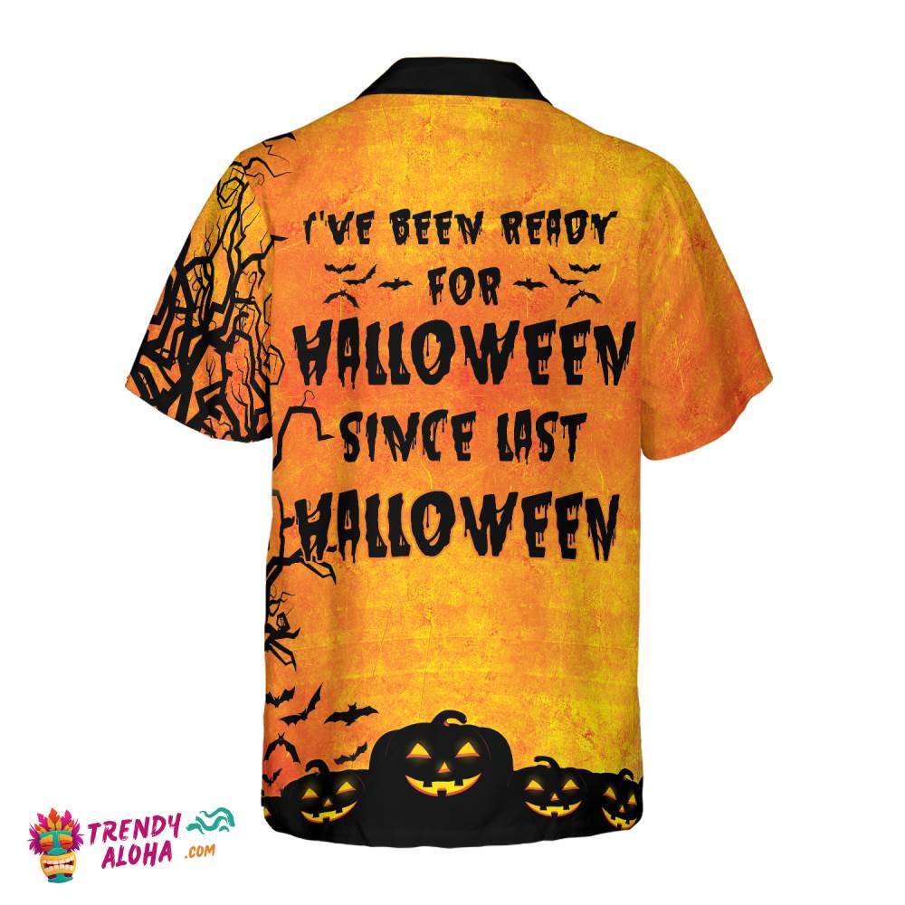 Big Foot Has Been Ready For Halloween Hawaiian Shirt, Unique Halloween Shirt For Men And Women