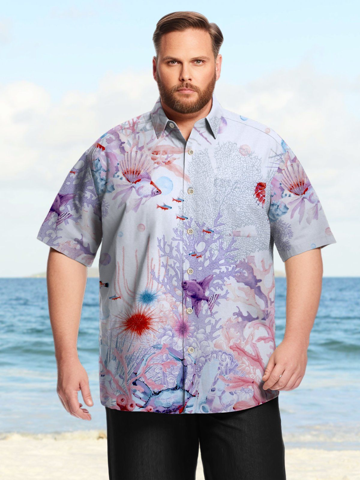 Big Size Men Hawaii Animal Elegant Fashion Shirts Design 11 Big Size Men Hawaii Animal Elegant Fashion Shirts Design 11