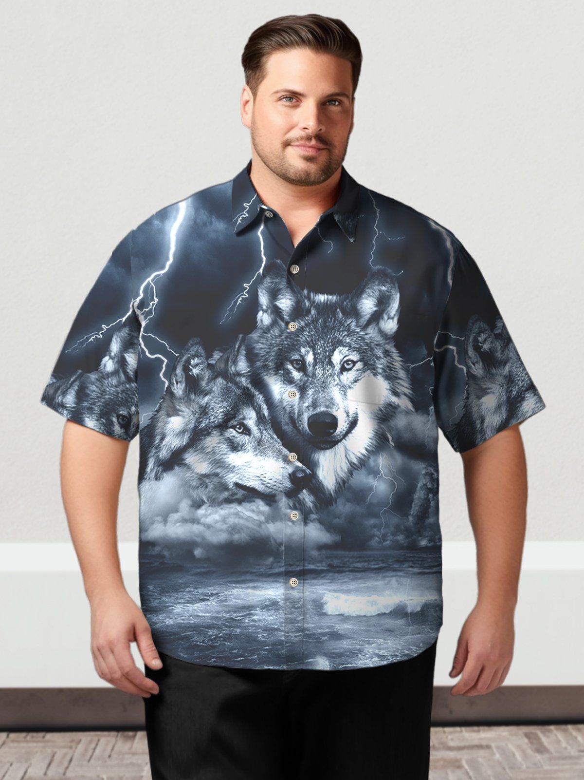 Big Size Men Hawaii Animal Elegant Fashion Shirts Design 13 Big Size Men Hawaii Animal Elegant Fashion Shirts Design 13