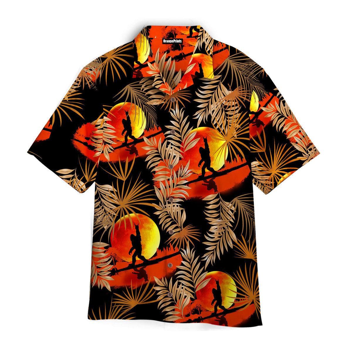 Bigfoot Cool Trendy Hawaiian Shirt Bigfoot Cool Trendy Hawaiian Shirt