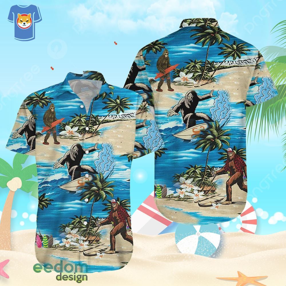 Bigfoot Hawaii Hawaiian Shirt Best Summer Gift For Fans