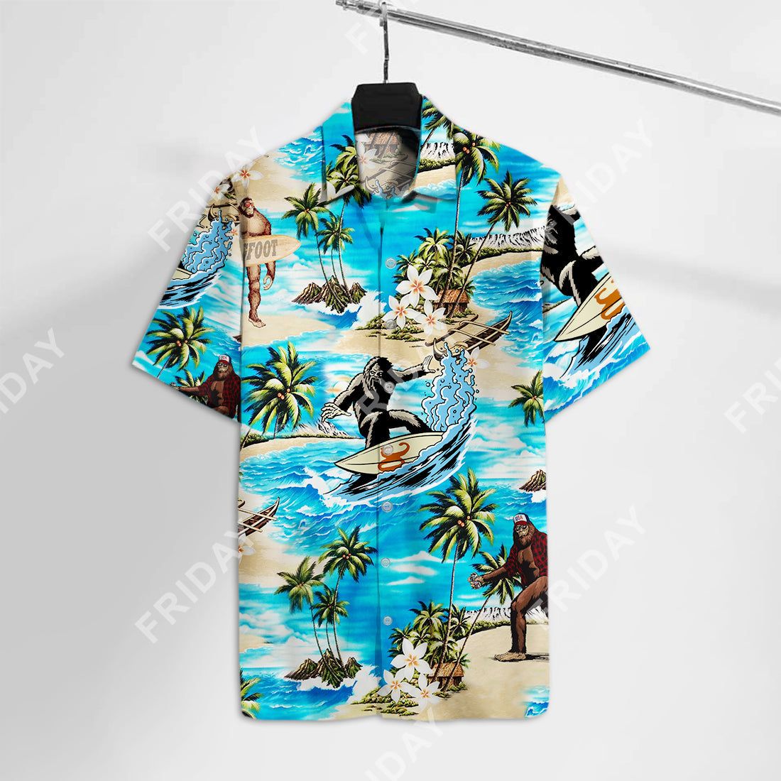 Bigfoot Hawaii Shirt Bigfoot Surfing Hawaiian Shirt Adult Aloha Shirt Bigfoot Hawaii Shirt Bigfoot Surfing Hawaiian Shirt Adult Aloha Shirt