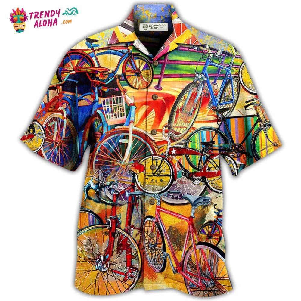 Bike All I Need Is A Bike Hawaiian Shirt – Trendy Aloha Bike All I Need Is A Bike Hawaiian Shirt – Trendy Aloha