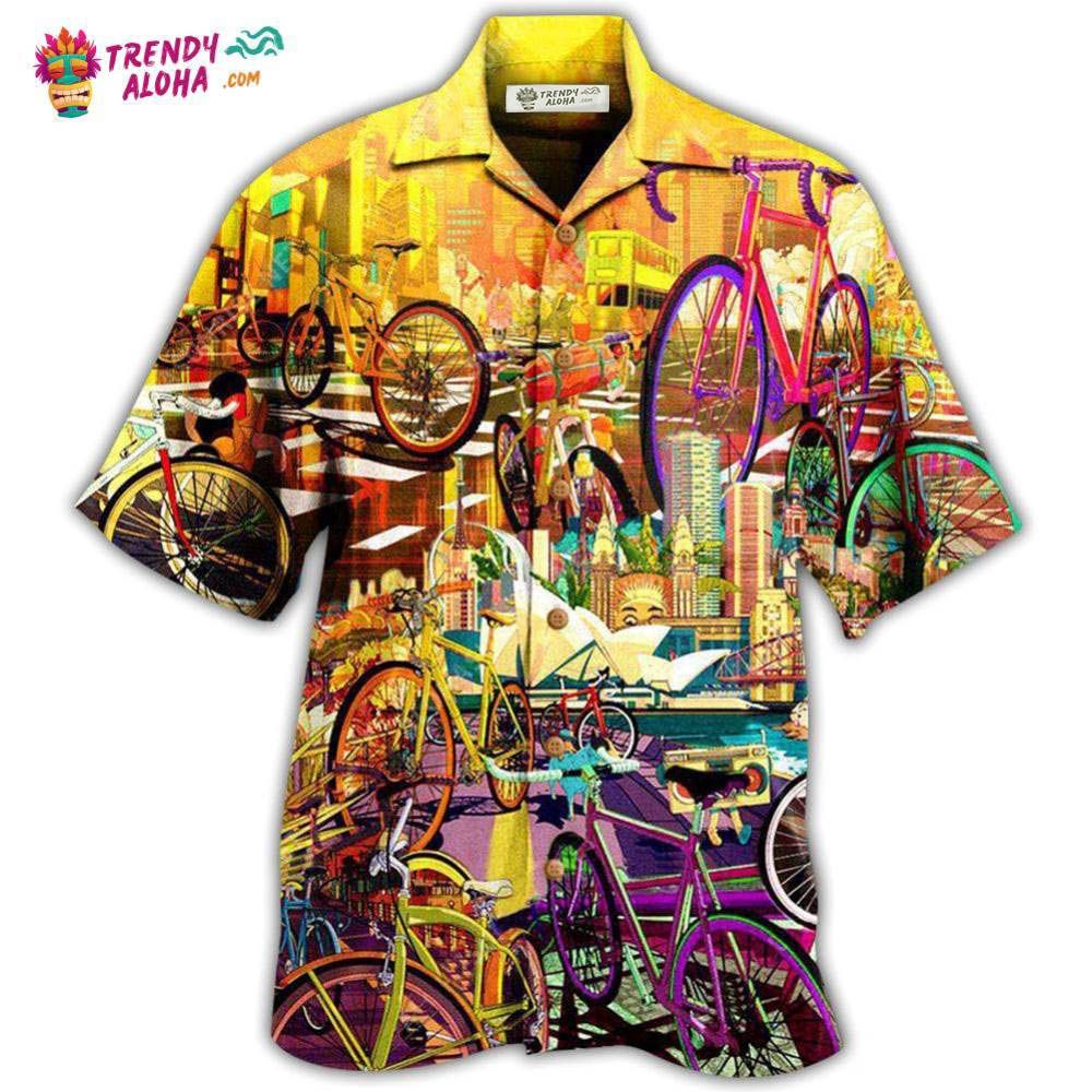 Bike Can Take Me Anywhere Hawaiian Shirt – Trendy Aloha Bike Can Take Me Anywhere Hawaiian Shirt – Trendy Aloha