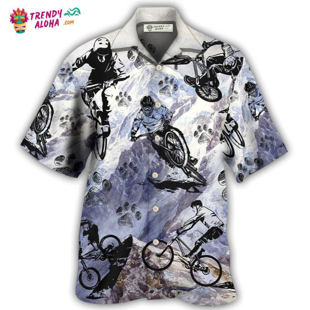 Bike I Like Dogs Hawaiian Shirt – Trendy Aloha